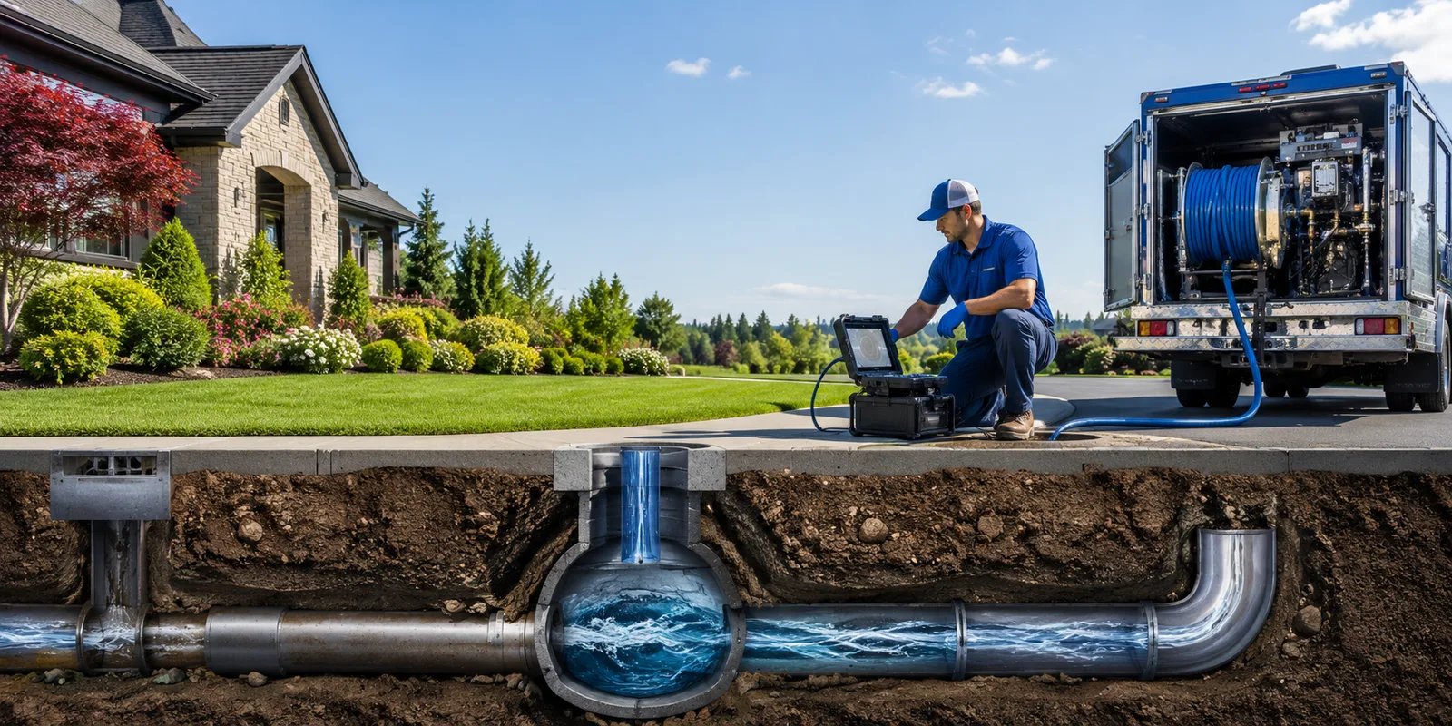 Drainage restoration information for Easton, KS